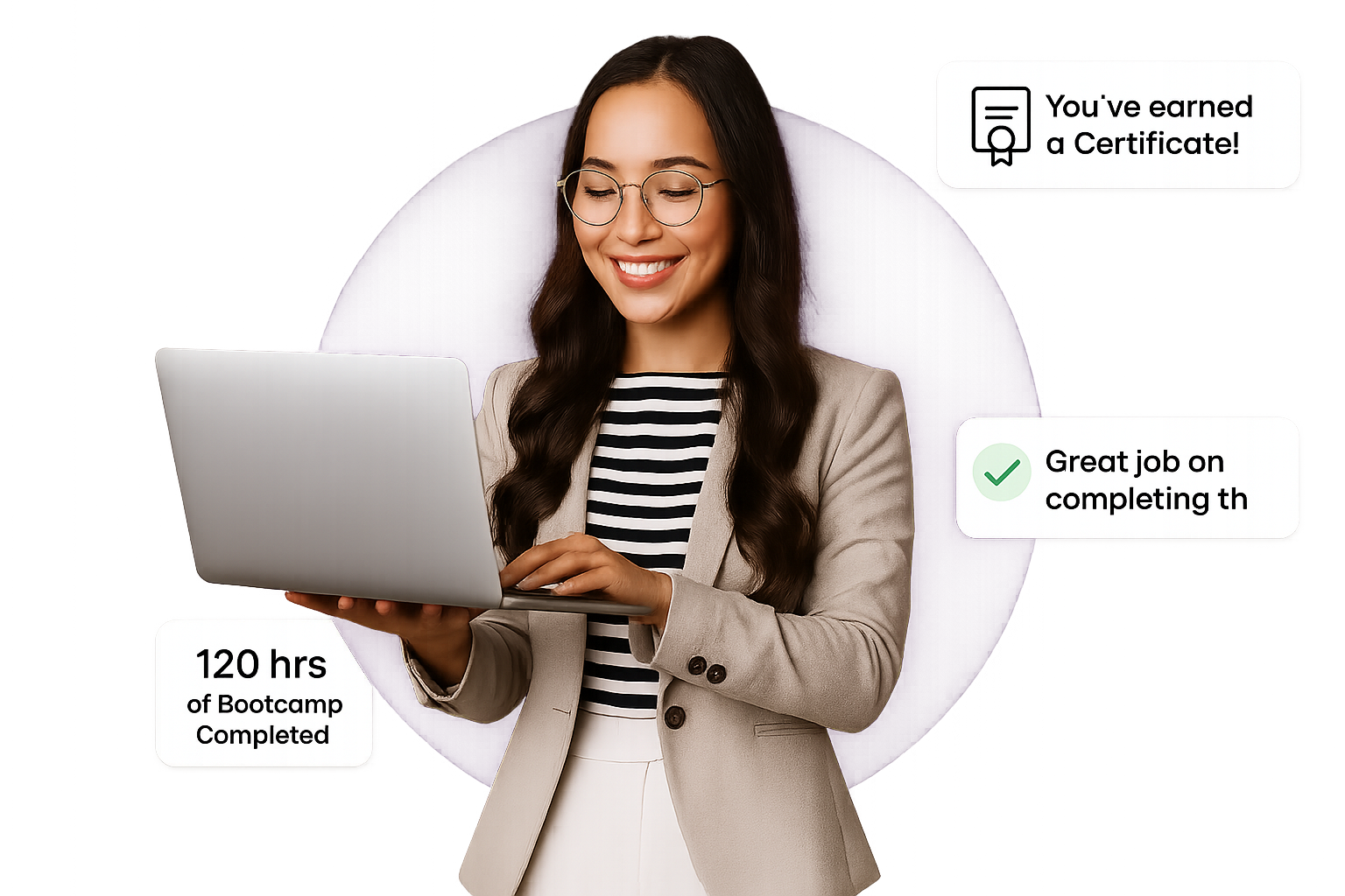 Woman enjoying food, meals in storage container, and food bowls on a table